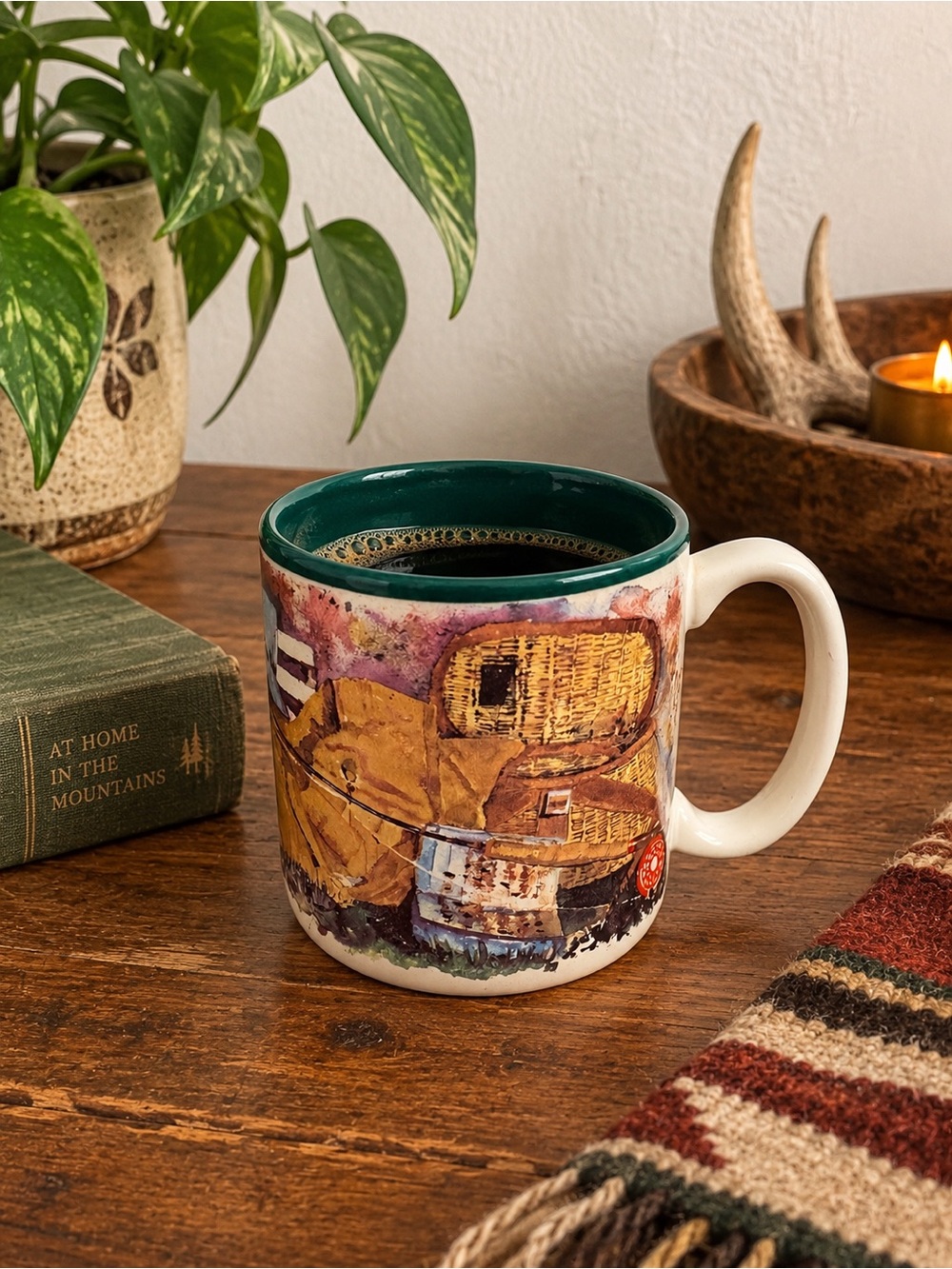 Vintage 1991’ Potpourri Press Fishing Mug